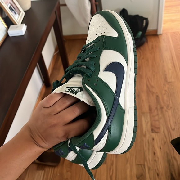 Nike Dunk Low Gorge Green Retro Navy - Picture 8 of 9